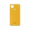 برچسب پوششی ماهوت مدل Mustard-Leather مناسب برای گوشی موبایل شیائومی Redmi 9 Activ