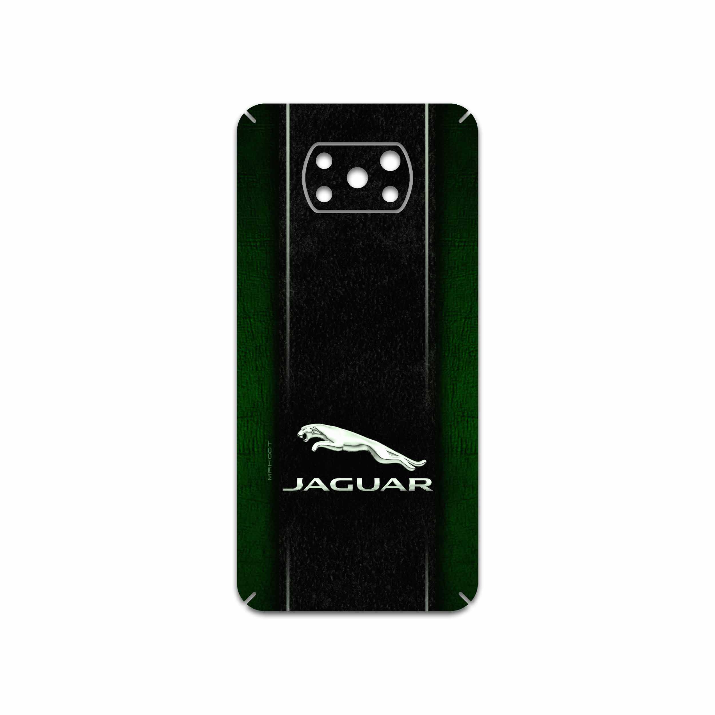 برچسب پوششی ماهوت مدل Jaguar Cars مناسب برای گوشی موبایل شیائومی Poco X3 NFC