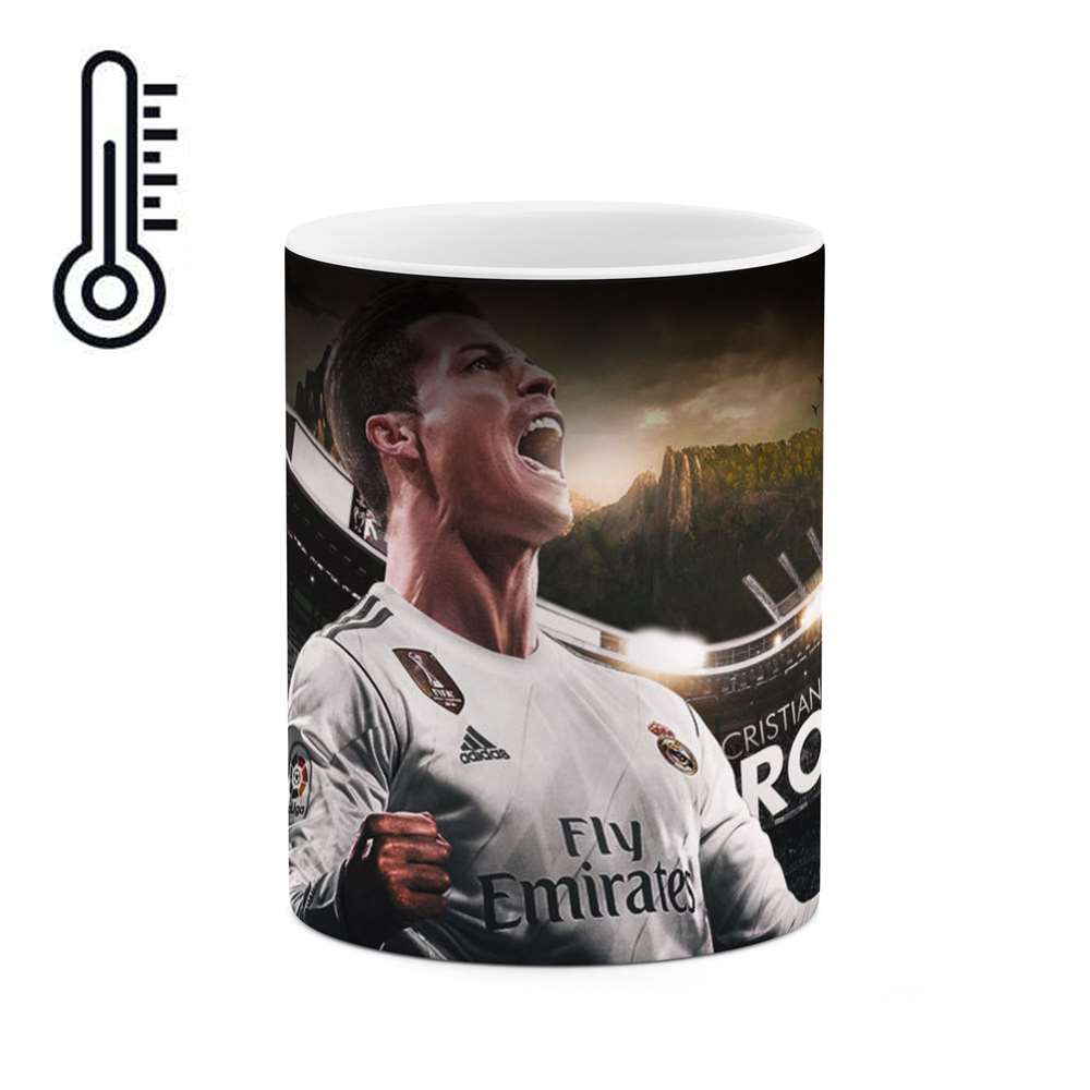 ماگ حرارتی طرح کریستیانو رونالدو  مدل mgph11571