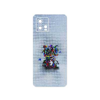 برچسب پوششی ماهوت مدل Collage of surreal Portrait of Women 4 مناسب برای گوشی موبایل موتورولا Moto G72