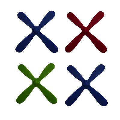 ملخ کواد کوپتر مدل A50 بسته 4 عددی