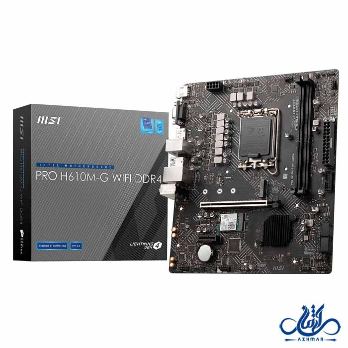 مادربرد ام اس آی PRO H610M-G WIFI DDR4