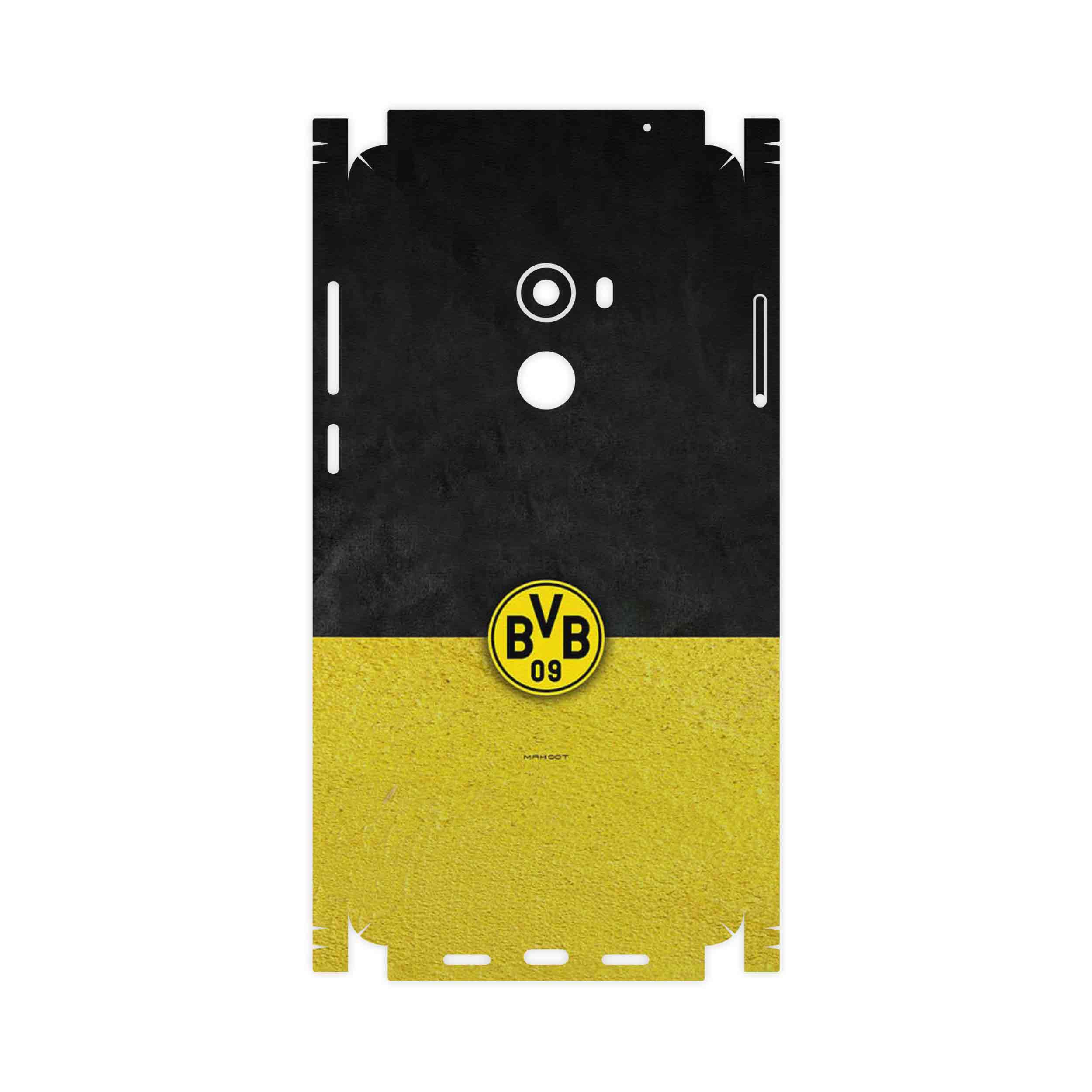 برچسب پوششی ماهوت مدل Borussia Dortmund FC-FullSkin مناسب برای گوشی موبایل شیائومی Mi Mix 2