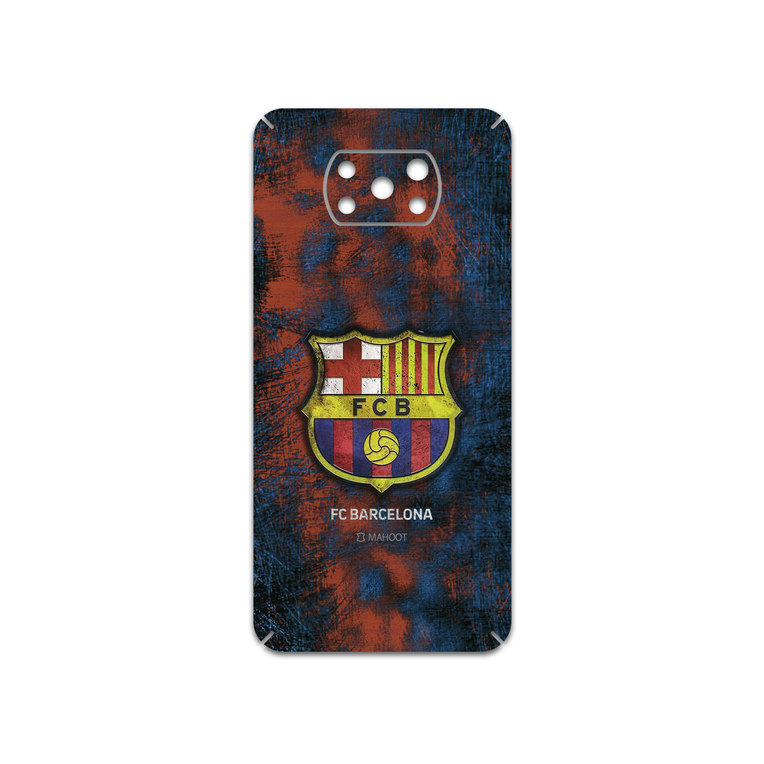 برچسب پوششی ماهوت مدل BARCELONA-2 مناسب برای گوشی موبایل شیائومی Poco X3 NFC