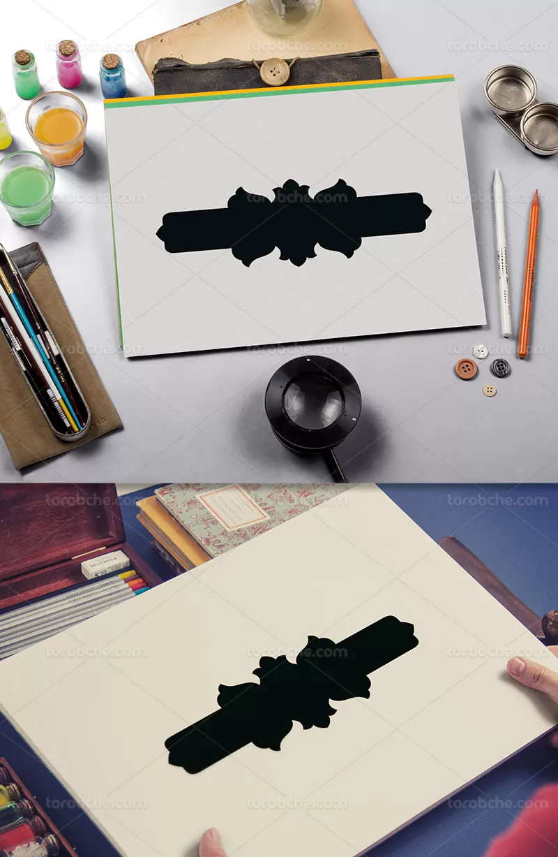 کادر اسلیمی 173 | گرافیک با طعم تربچه