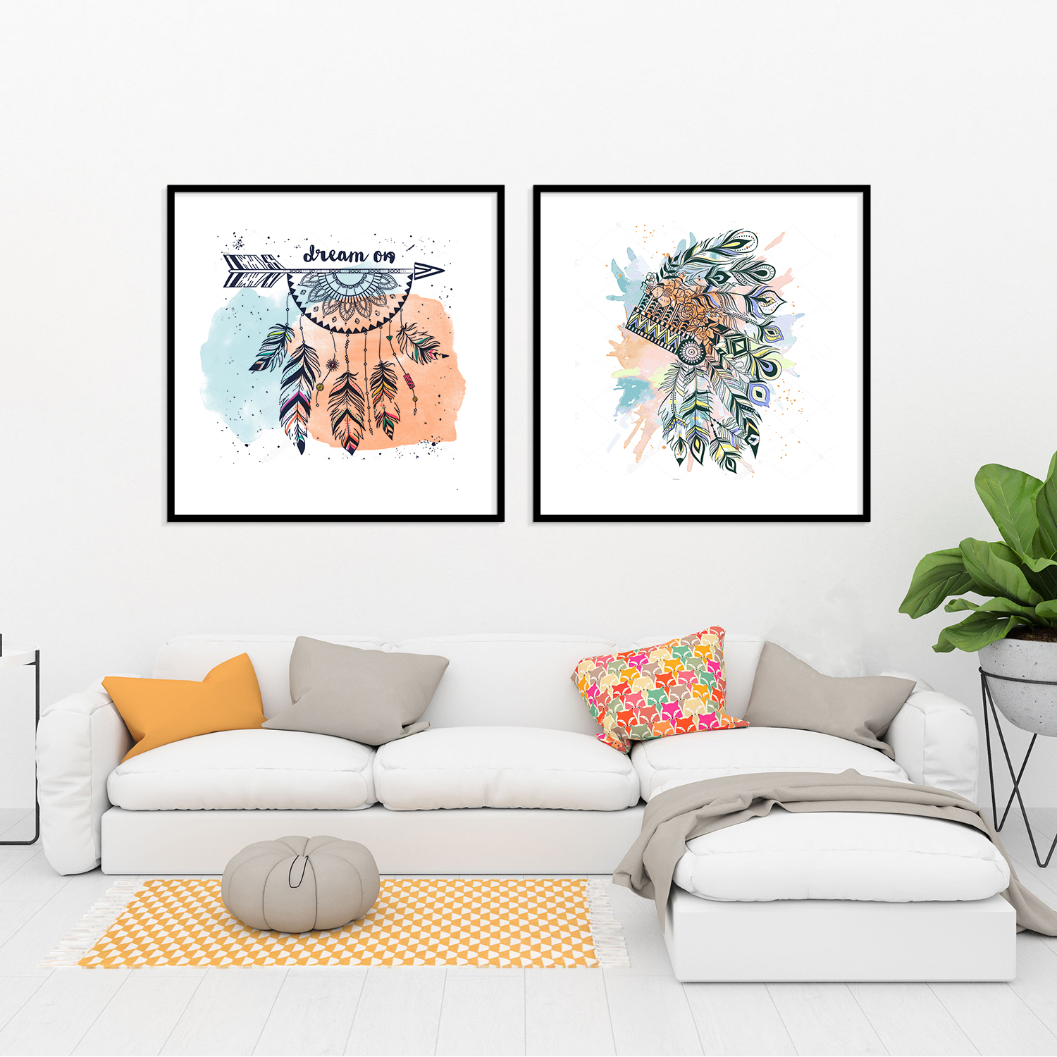 تابلو مدل Maha-KC203 مجموعه 2 عددی