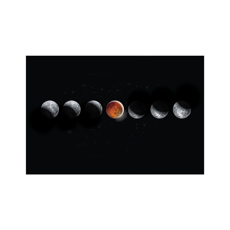 تابلو شاسی طرح ماه کد 8807 | دنیای قاب