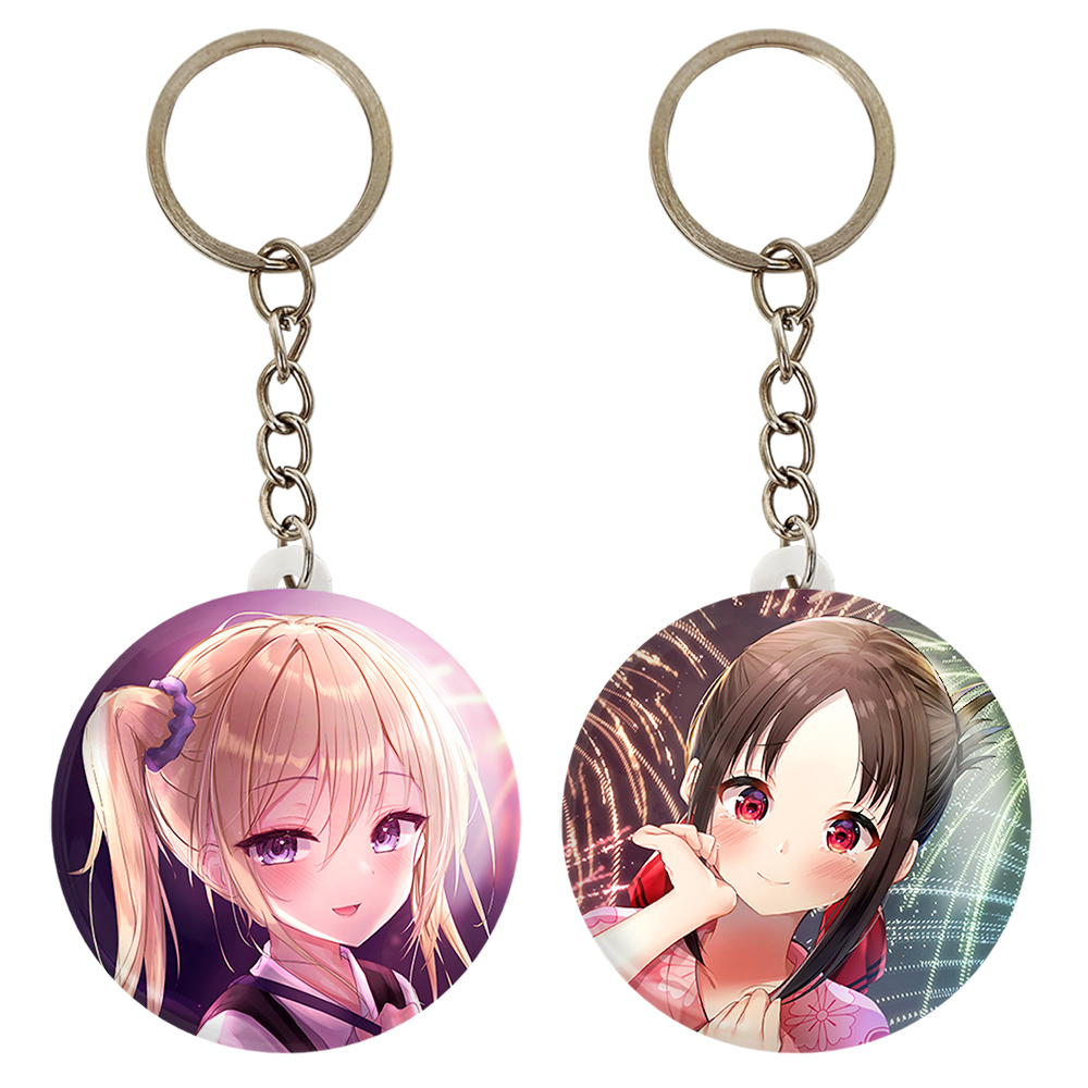 جاکلیدی خندالو مدل کاکویا و هایاساکا انیمه کاگویا ساما کد 1601716015 مجموعه 2 عددی