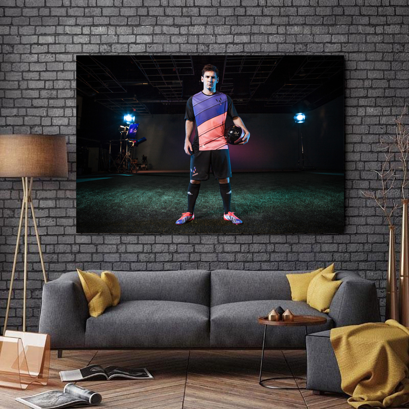 تابلو شاسی طرح فوتبال مدل لیونل مسی کد 809