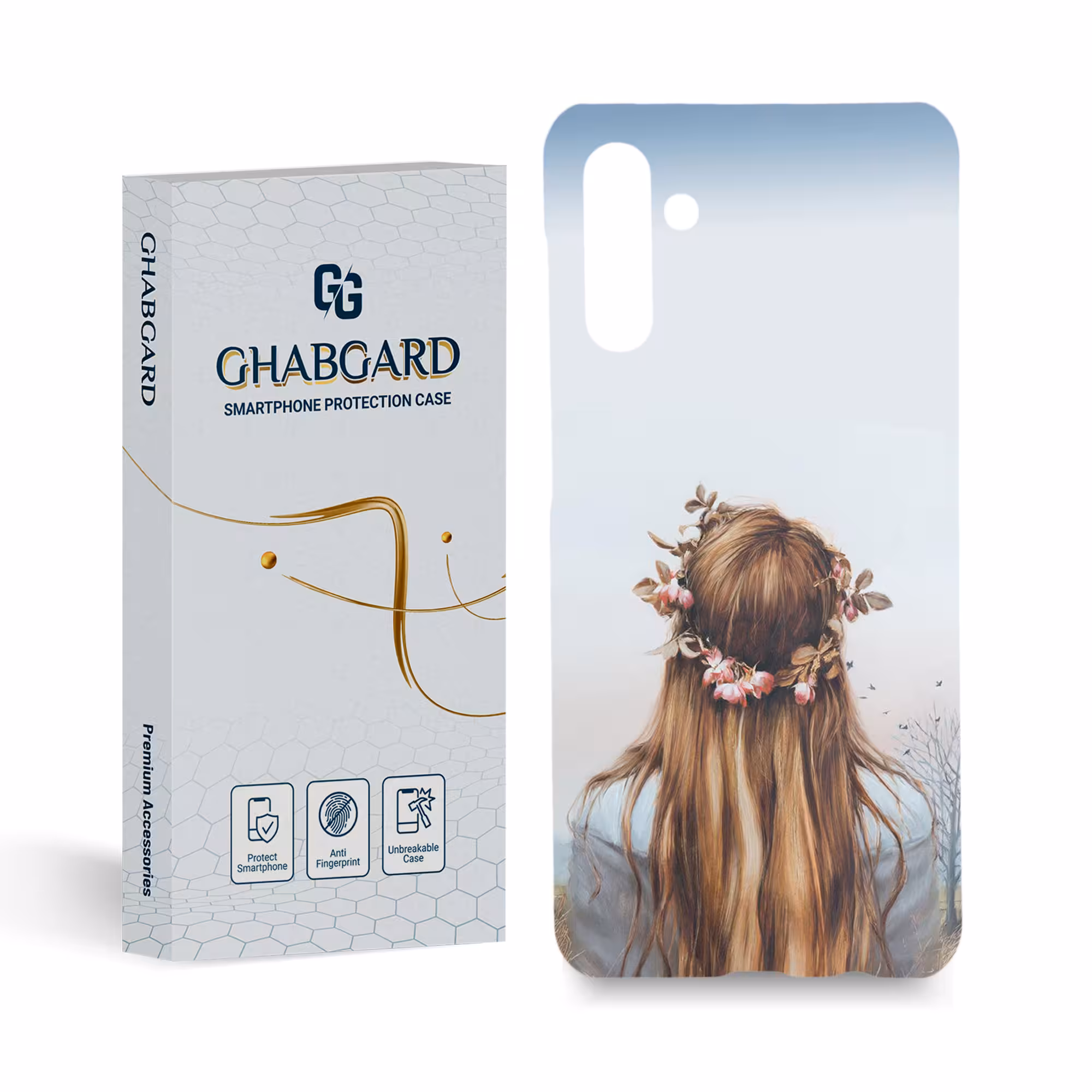 کاور قاب گارد مدل دخترانه زنانه مناسب برای گوشی موبایل سامسونگ  galaxy A04s