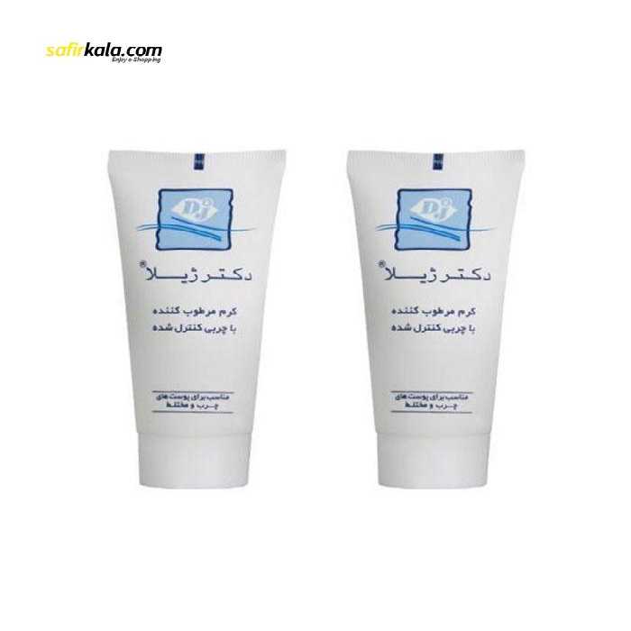 کرم مرطوب کننده دکتر ژیلا مدل OF1 حجم 60 میلی لیتر بسته 2 عددی