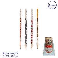 مداد مشکی موتیف حیوانات 90 عددی  8394 فابرکاستل