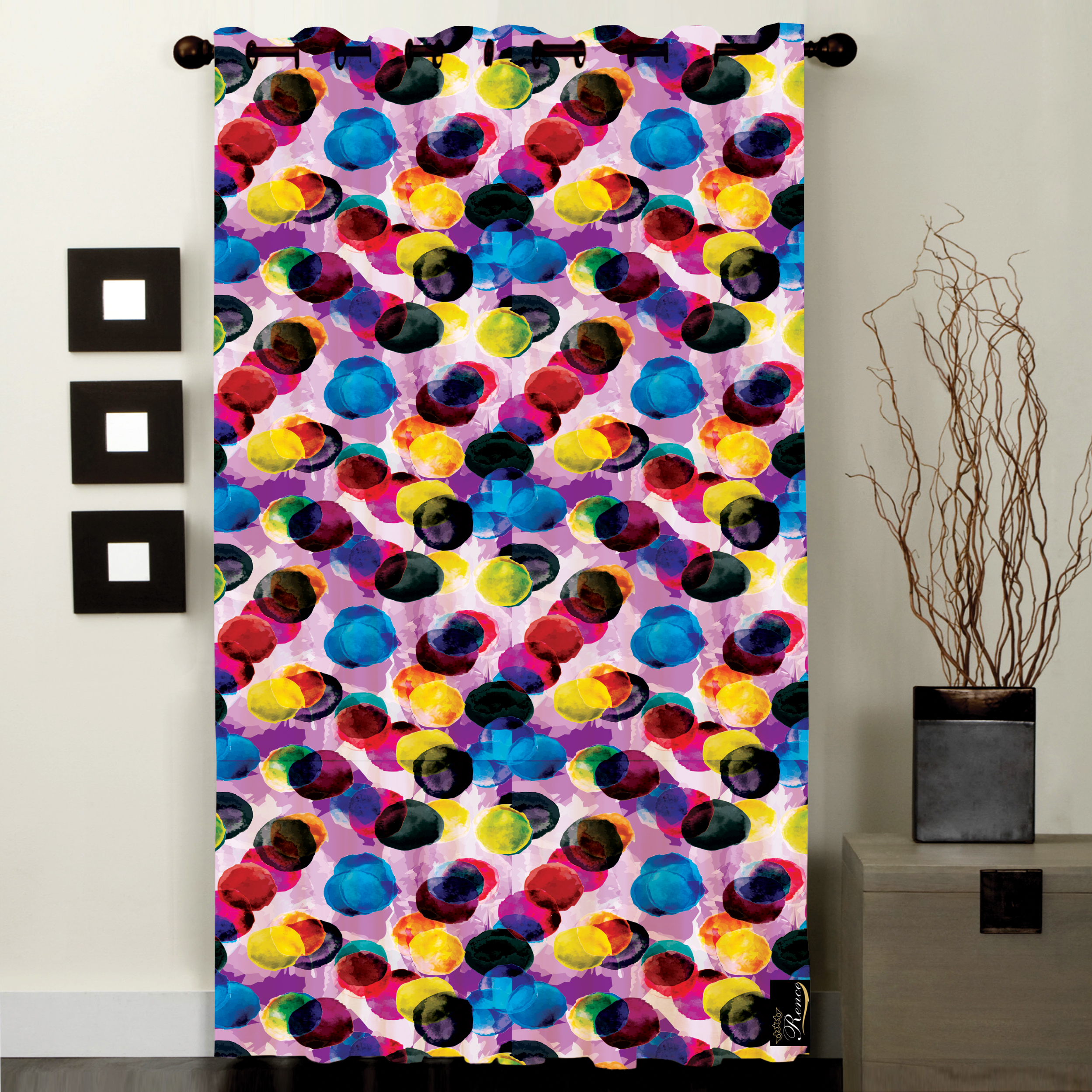 پرده مدل C5-50548 سایز 270x140 سانتی‌متر 