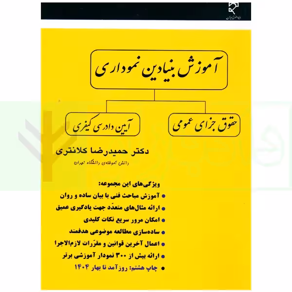آموزش بنیادین نموداری (حقوق جزای عمومی، آیین دادرسی کیفری) | دکتر کلانتری
