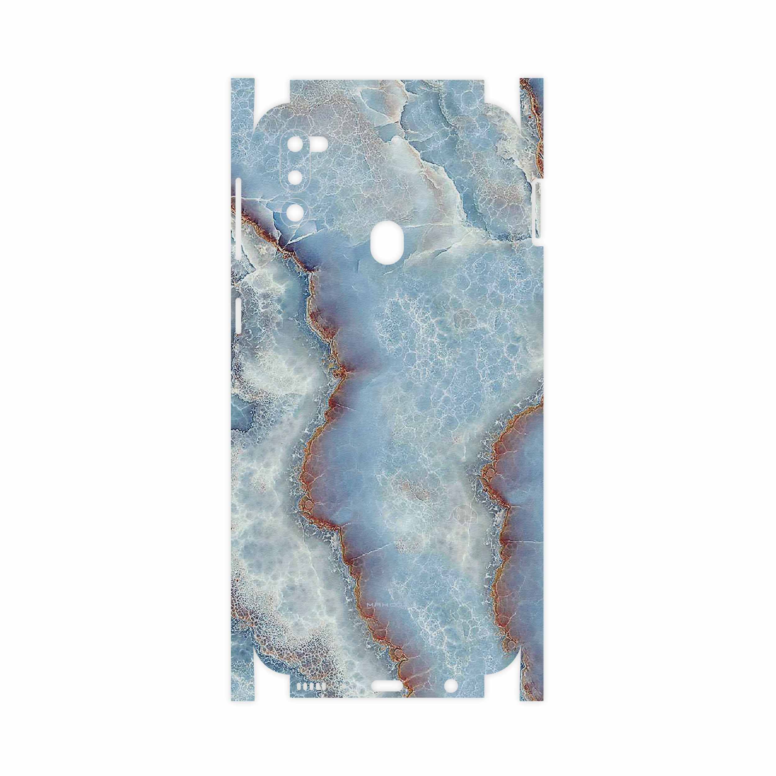 برچسب پوششی ماهوت مدل Blue-Ocean-Marble-FullSkin مناسب برای گوشی موبایل سامسونگ Galaxy M21 (2021) Edition