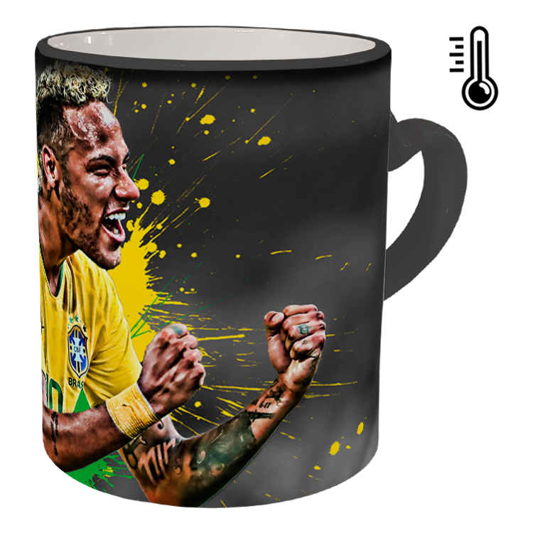 ماگ حرارتی مدل دسته قلبی طرح نیمار کد 49