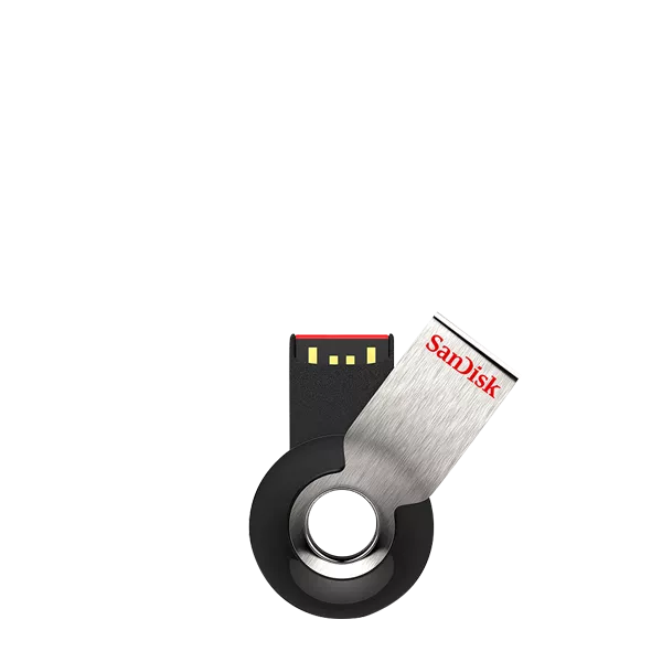 فلش مموری سن دیسک مدل Cruzer Orbit ظرفیت 8 گیگابایت