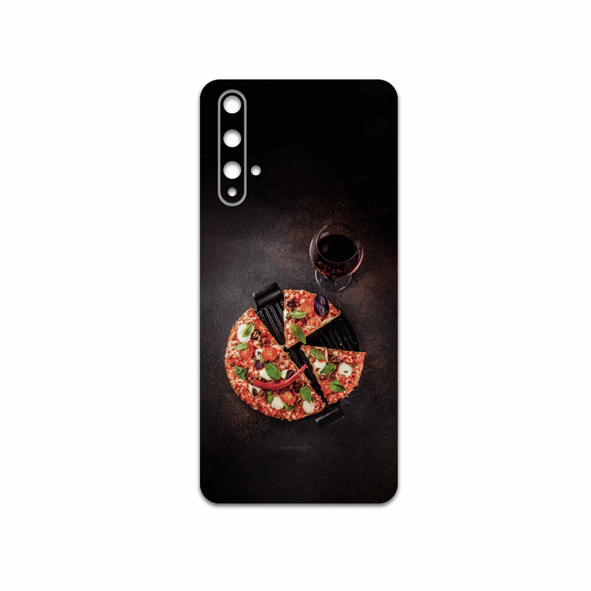 برچسب پوششی ماهوت مدل Pizza مناسب برای گوشی موبایل هوآوی Nova 5T