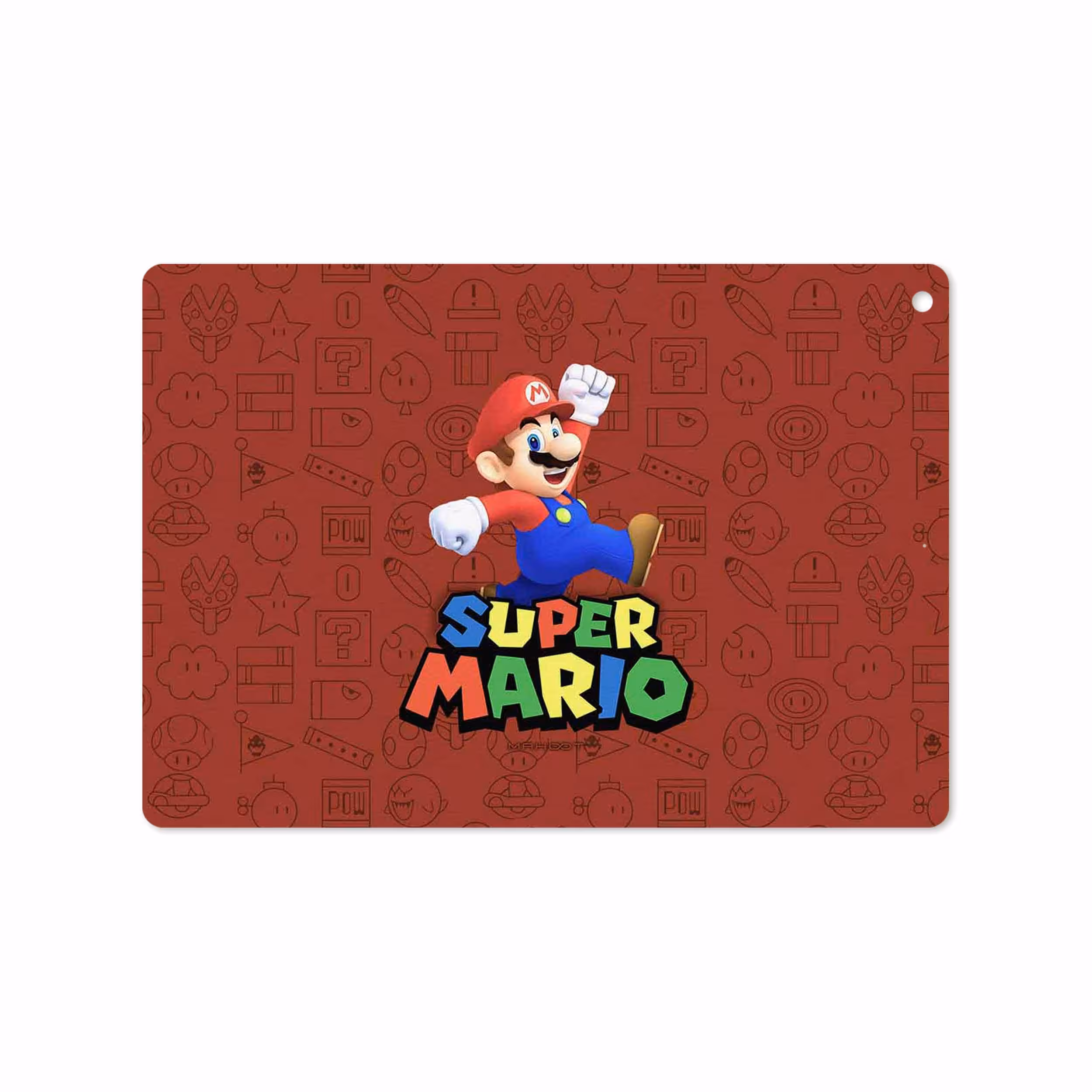 برچسب پوششی ماهوت مدل Super-Mario-Game مناسب برای تبلت اپل iPad 9.7 (GEN 5) 2017 A1822