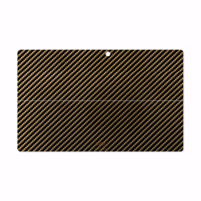 برچسب پوششی ماهوت مدل Glossy-Brown-Fiber مناسب برای تبلت مایکروسافت Surface Pro 2 2013