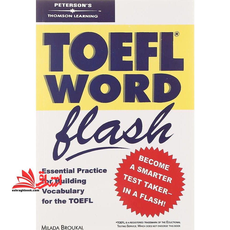 PETERSONS Toefl word Flash - فروشگاه کتاب اشراق