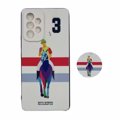 کاور طرح پسرانه کد PO-530 مناسب برای گوشی موبایل سامسونگ Galaxy A53 به همراه پاپ سوکت