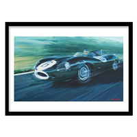 قیمت و خرید تابلو دکوراتیو مدل نقاشی خودرو کلاسیک کد 0855