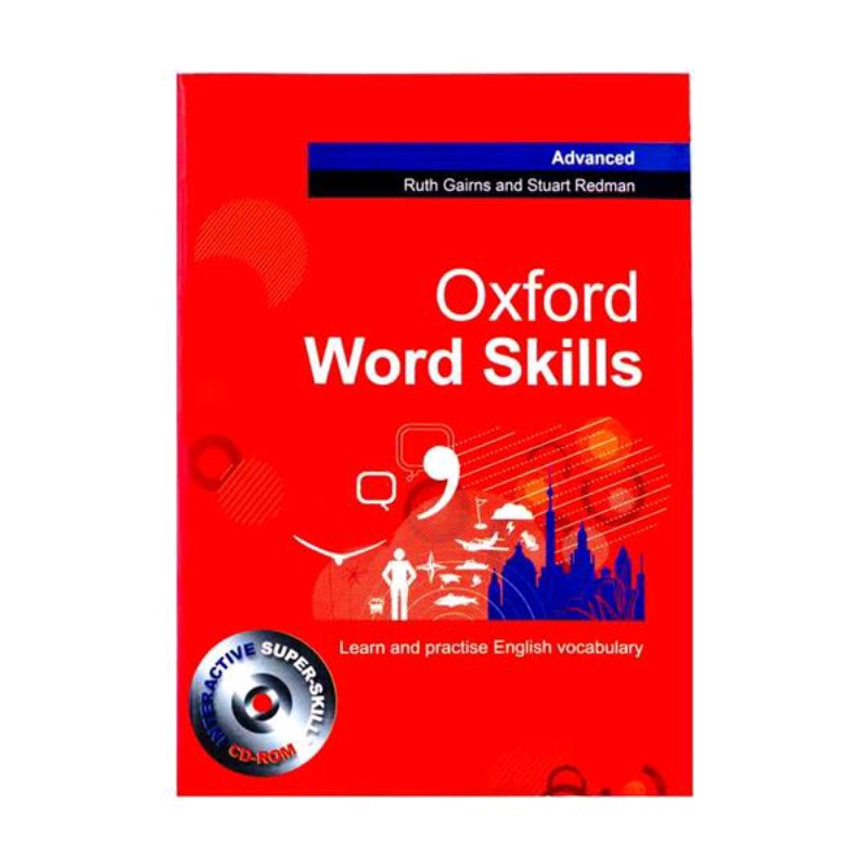 کتاب زبان آکسفورد ورد اسکیلز ادونس (وزیری) Oxford Word Skills Advanced