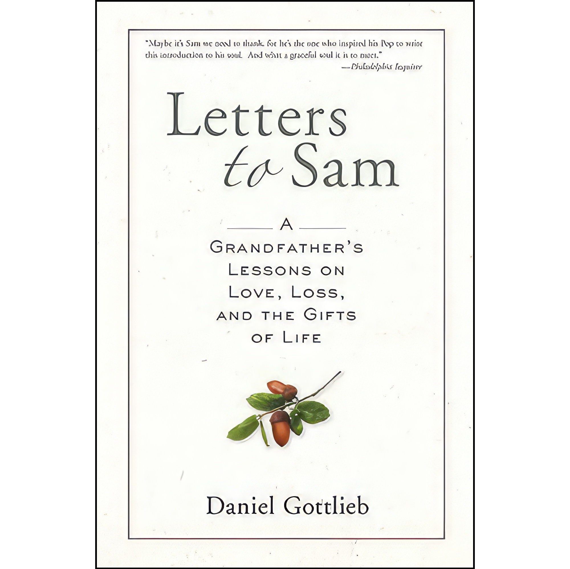 کتاب زبان اصلی Letters to Sam اثر Daniel Gottlieb انتشارات Union Square Co