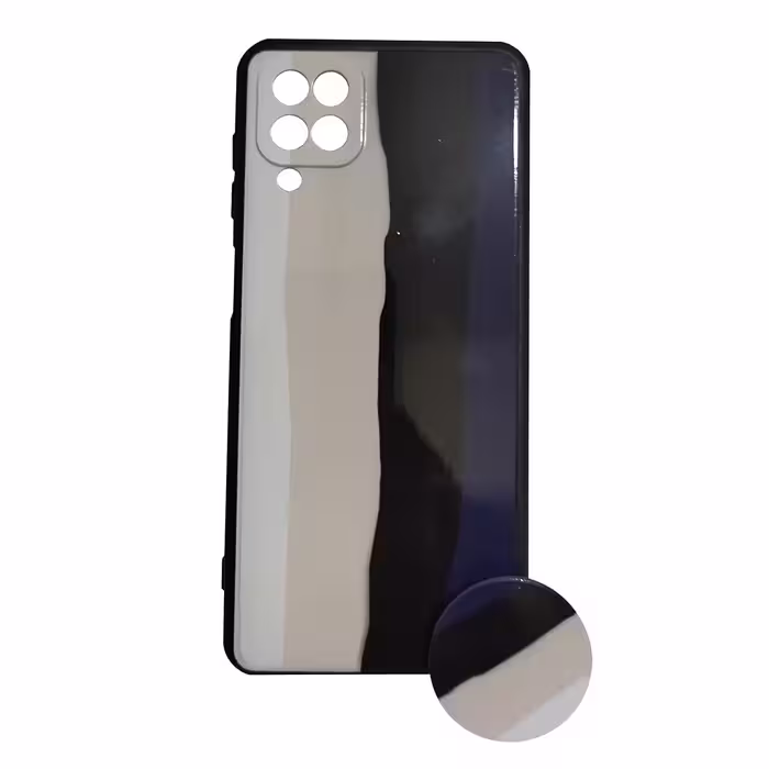 کاور کد 1765 مناسب برای گوشی موبایل سامسونگ Galaxy A12 به همراه پایه نگهدارنده