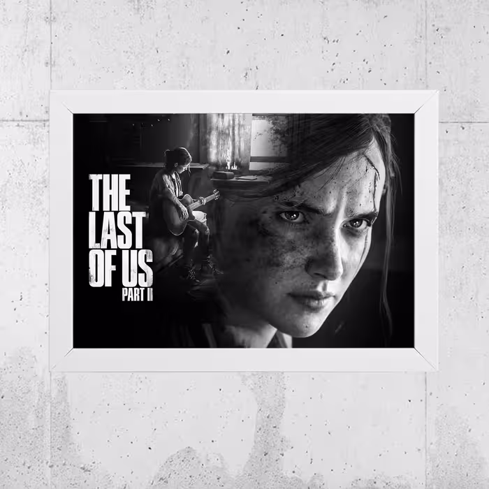 تابلو گالری آرتیفن طرح بازی LAST OF US 2 کد 121W مجموعه 3 عددی