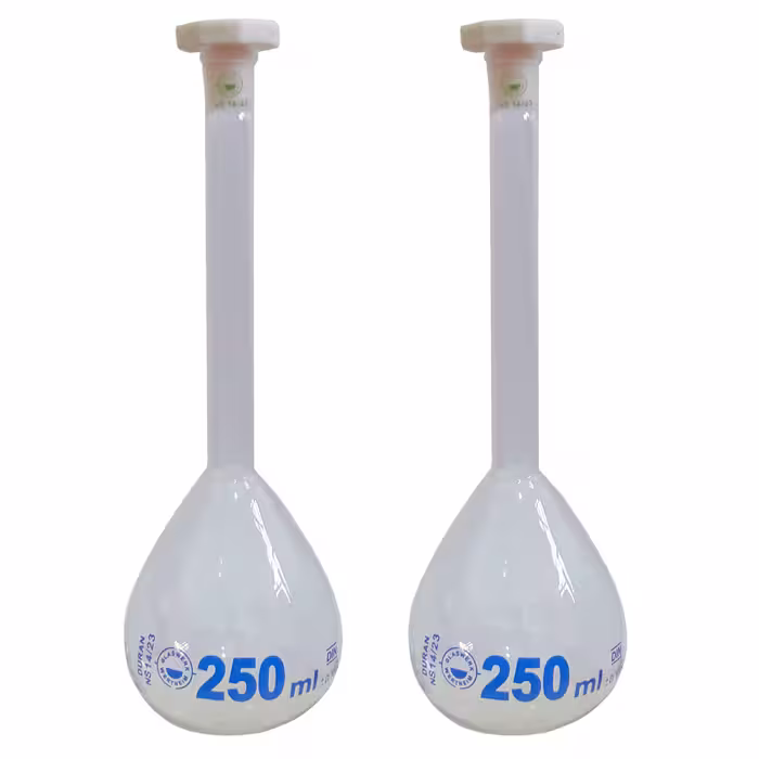 بالن آزمایشگاهی مدل ژوژه ظرفیت 250 میلی لیتر مجموعه 2 عددی