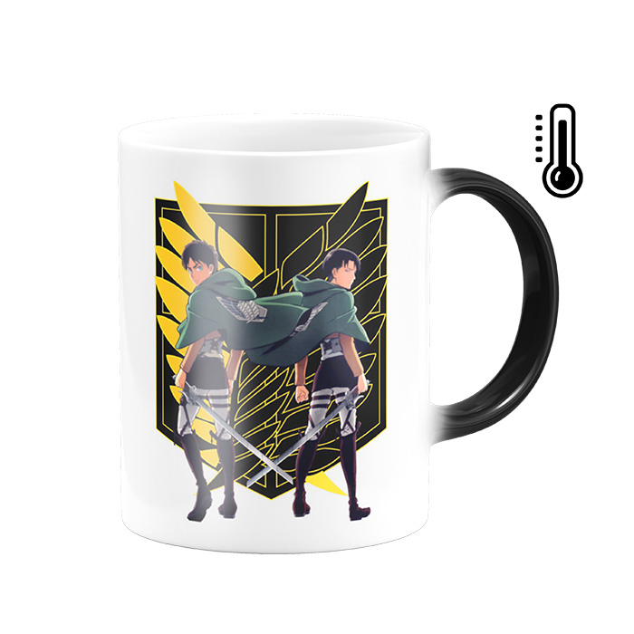 ماگ حرارتی طرح اتک ان تایتان