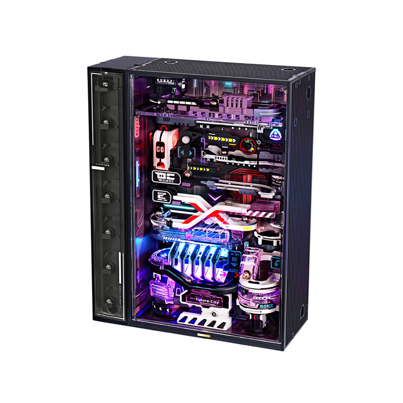 ساختنی روکر مدل ماربل ران طرح شهر جادوییROKR Parallel World Marble Run The Future City MR02S