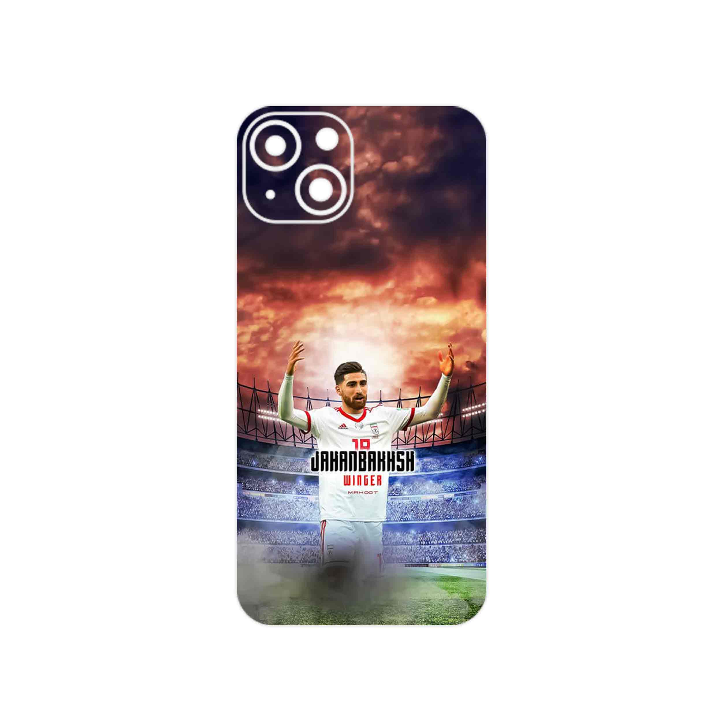برچسب پوششی ماهوت مدل Alireza Jahanbakhsh مناسب برای گوشی موبایل اپل iPhone 13