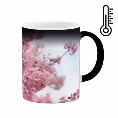 ماگ حرارتی کاکتی طرح گل مدل mgh17413
