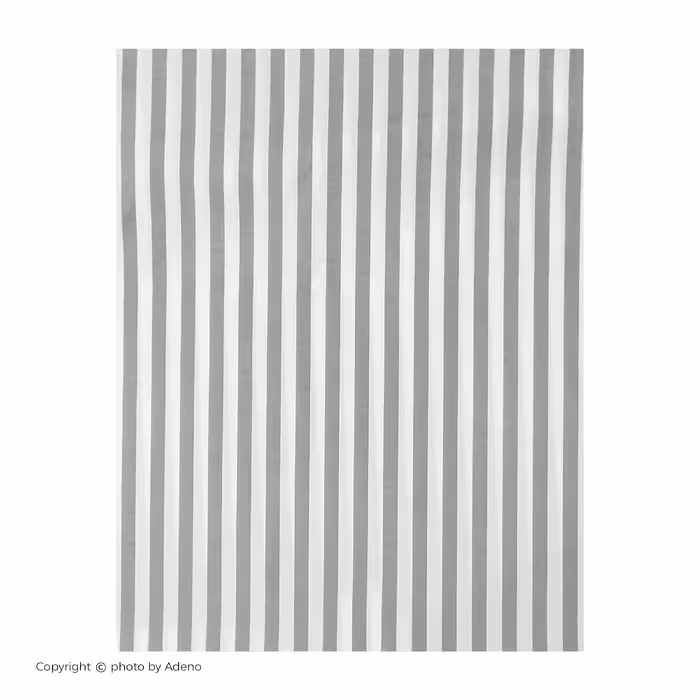 ملحفه آدنو مدل راه راه کد IR90 دونفره سایز 180x200 سانتی متر