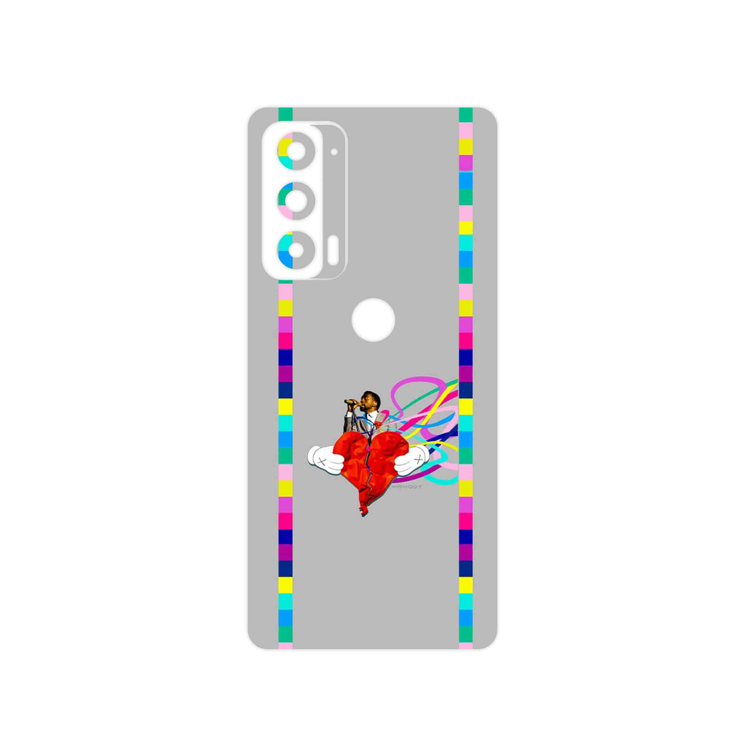 برچسب پوششی ماهوت مدل Collage of Heartbreak مناسب برای گوشی موبایل موتورولا Edge 20