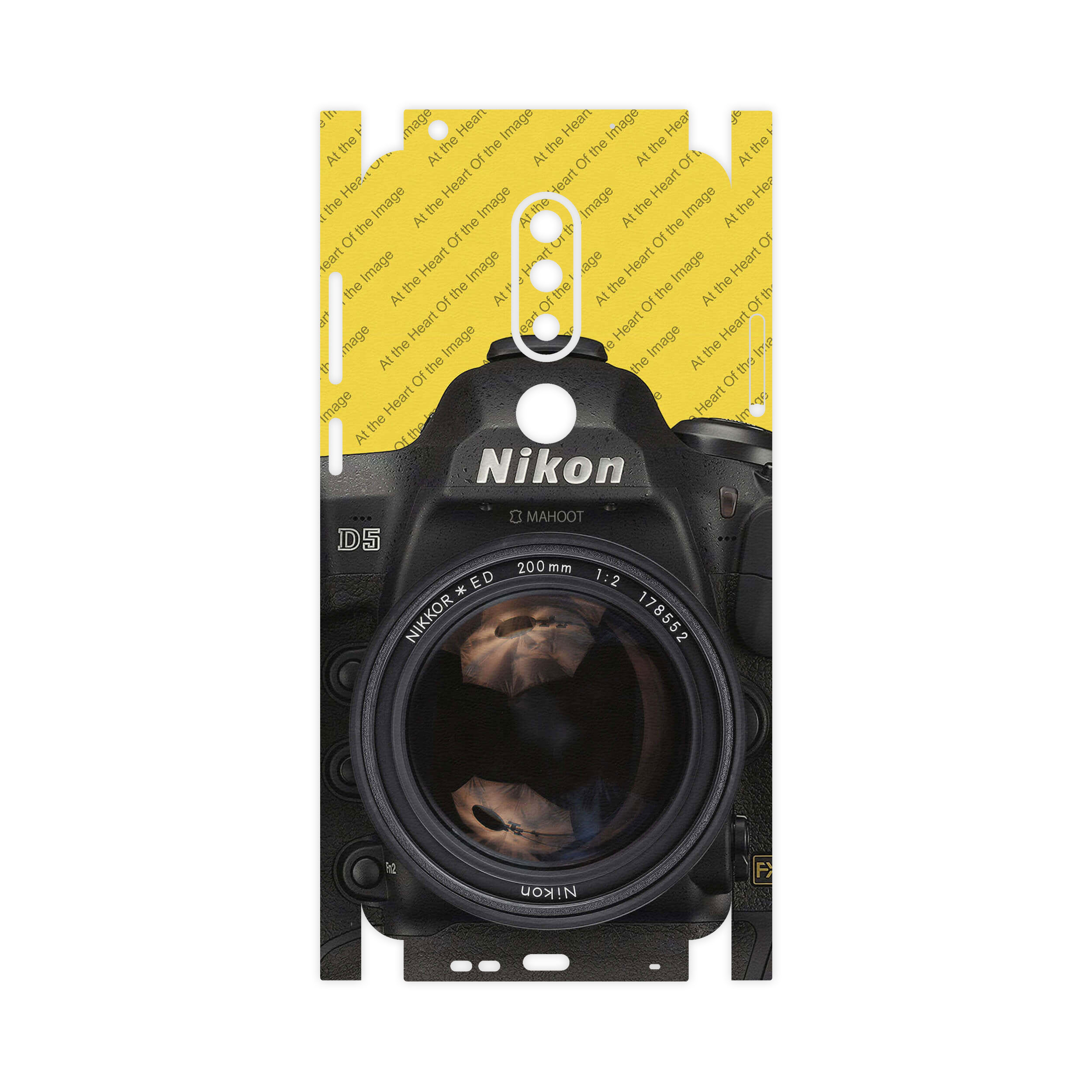 برچسب پوششی ماهوت مدل Nkn-FullSkin مناسب برای گوشی موبایل نوکیا 6.1 Plus