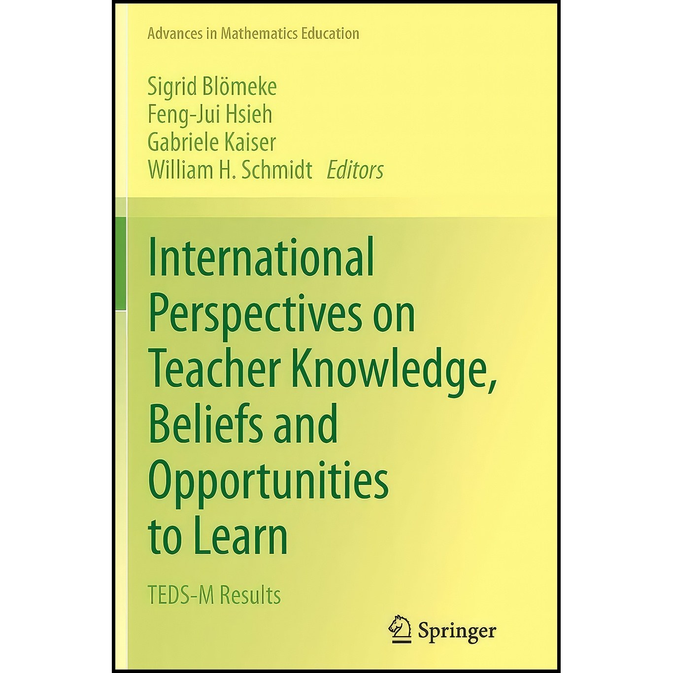 کتاب زبان اصلی International Perspectives on Teacher Knowledge Beliefs and Oppor