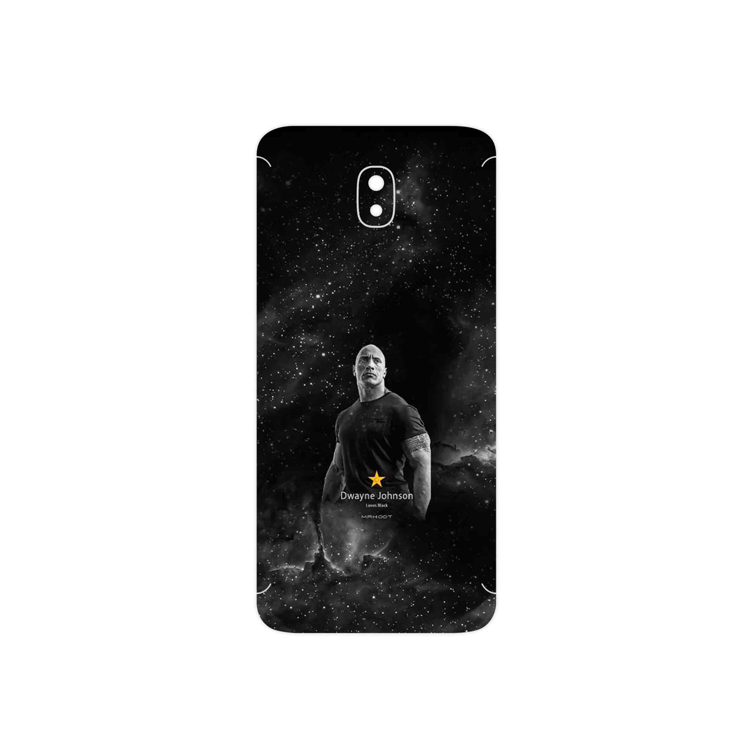 برچسب پوششی ماهوت مدل Dwayne Johnson مناسب برای گوشی موبایل سامسونگ Galaxy J7 Pro