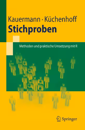 خرید و دانلود نسخه کامل کتاب Stichproben: Methoden und praktische Umsetzung mit R
