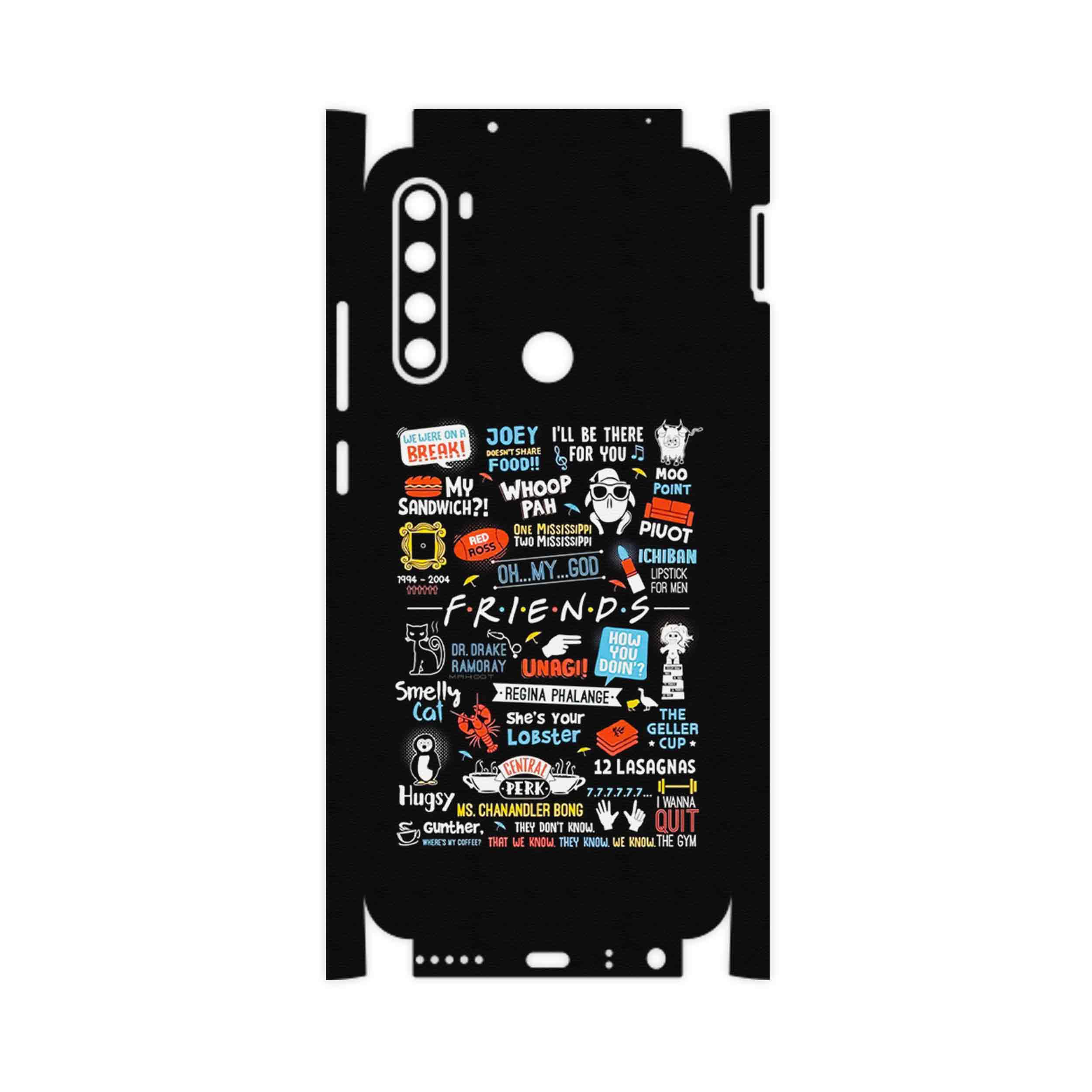 برچسب پوششی ماهوت مدل Friends 2-FullSkin مناسب برای گوشی موبایل شیائومی Redmi Note 8 2021