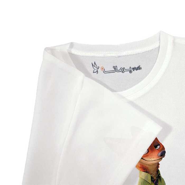 تی شرت بچگانه پرمانه طرح زوتوپیا کد pmt.5736