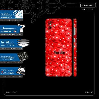 برچسب پوششی ماهوت مدل Youtube-FullSkin مناسب برای گوشی موبایل سامسونگ Galaxy A04