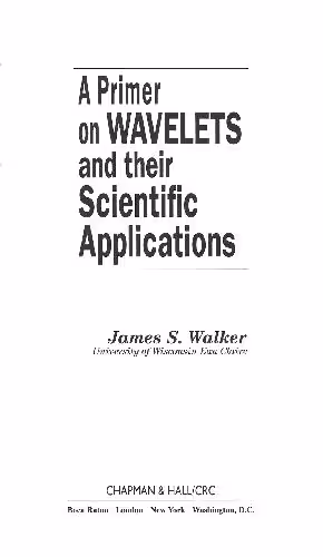 خرید و دانلود نسخه کامل کتاب A primer of wavelets and their Scientific Applications