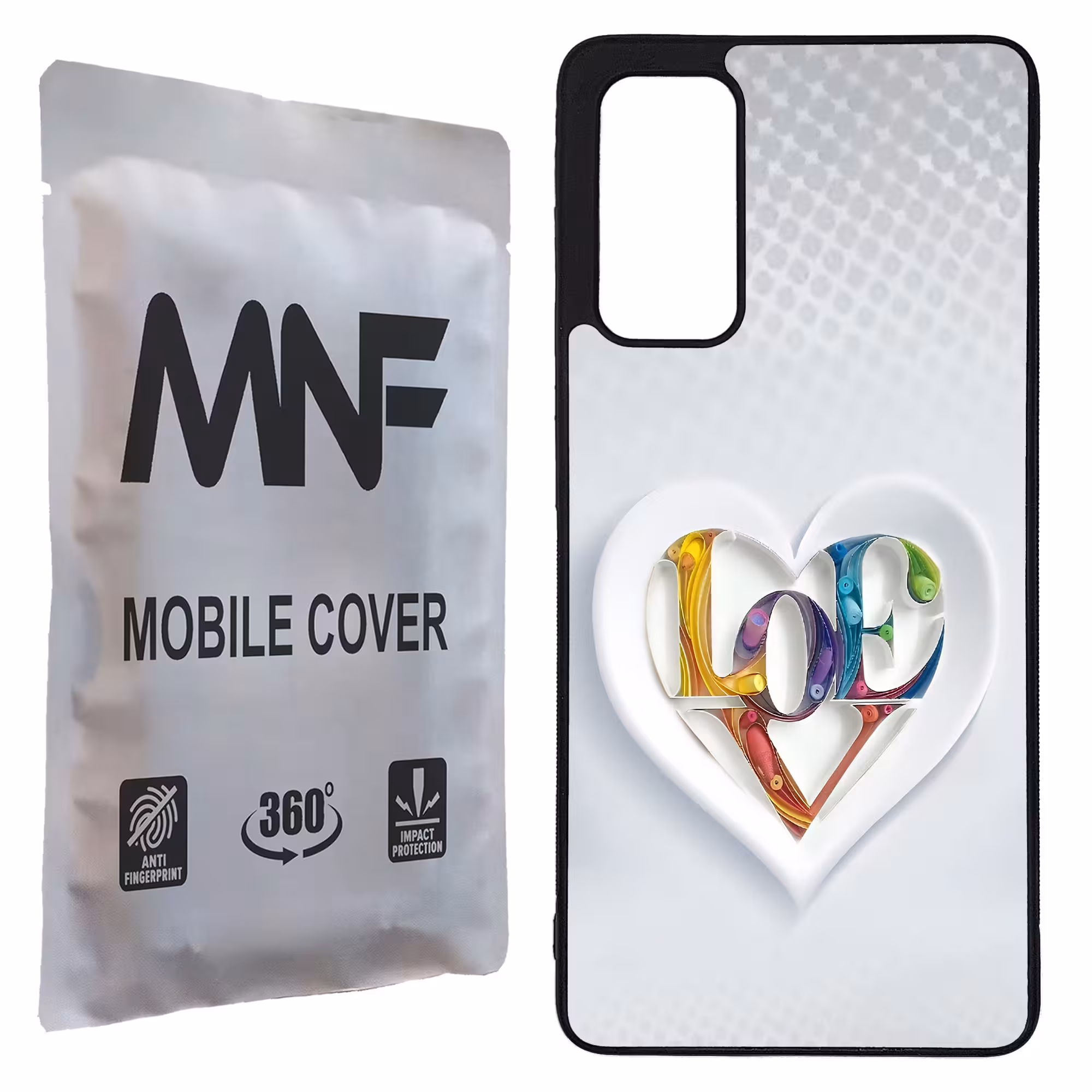 کاور ام ان اف طرح قلبی LOVE کد P-043 مناسب برای گوشی موبایل سامسونگ Galaxy S20 FE