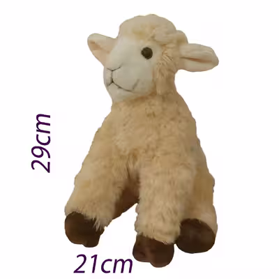 عروسک طرح بره مدل Circo Lamb کد SZT6/445 ارتفاع 29 سانتی‌متر