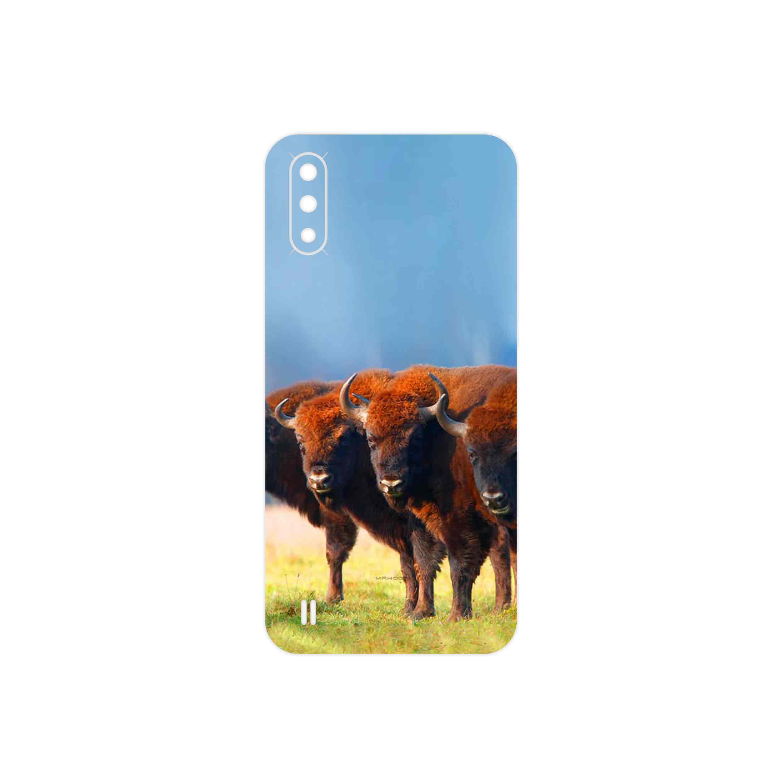 برچسب پوششی ماهوت مدل Buffalo مناسب برای گوشی موبایل سامسونگ Galaxy A01