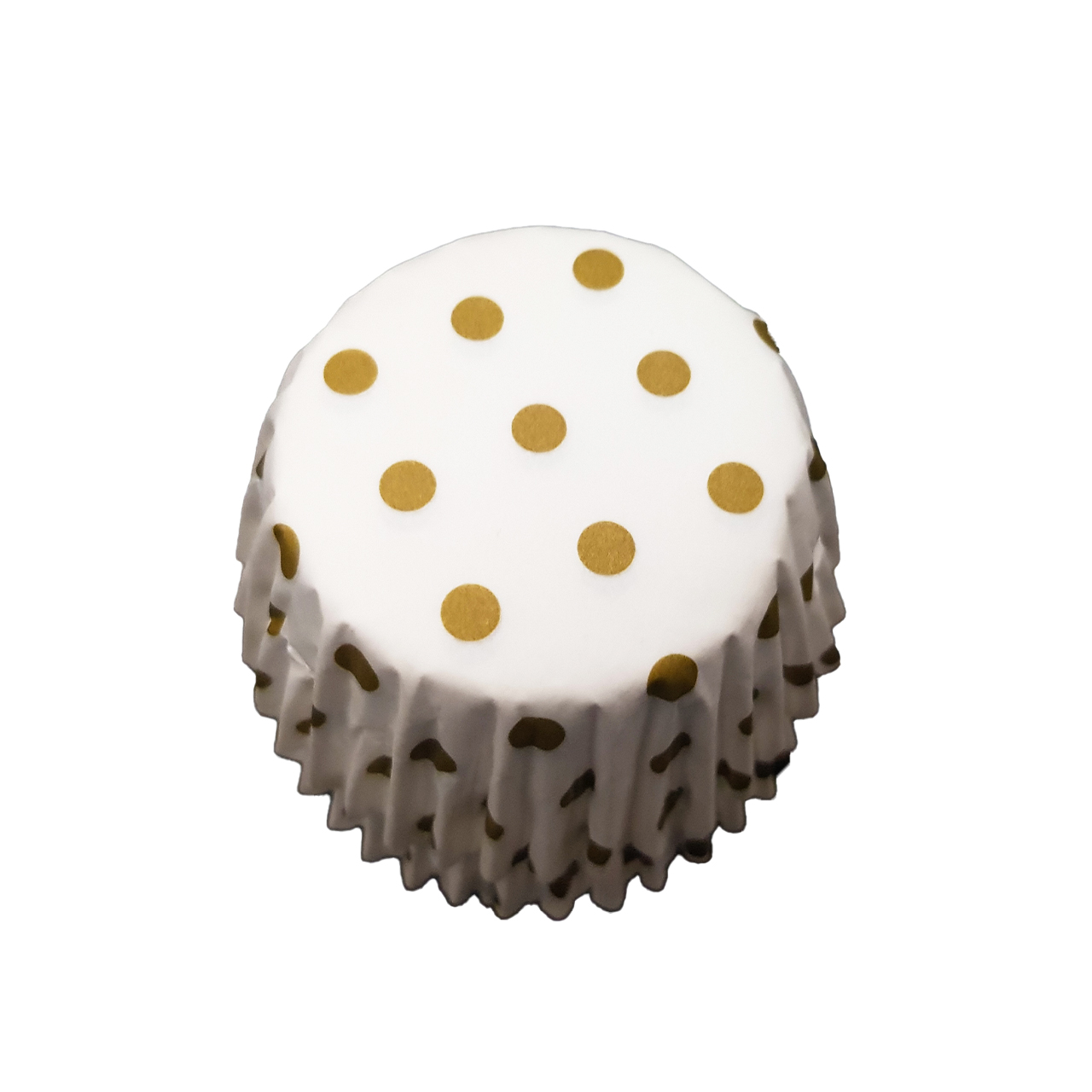 کپسول کاپ کیک طرح خال خالی بسته 80 عددی